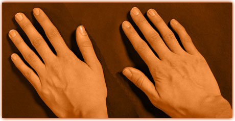 Maintenir les ongles courts et sans vernis